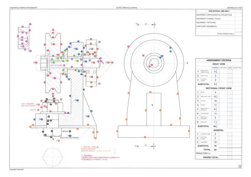 Engineering Graphics Design P2 May June 2025 Mg Eng Q4 A3 Gr12