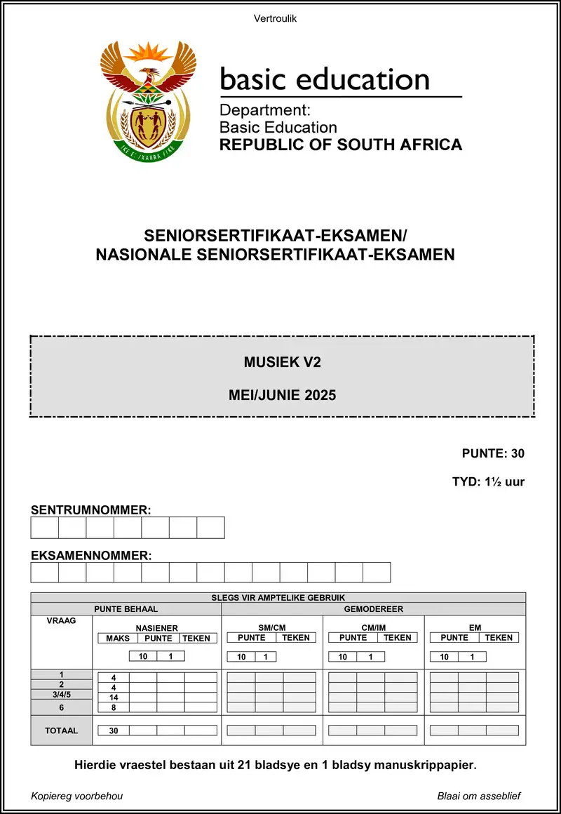 Music P2 May June 2025 Afr Gr12