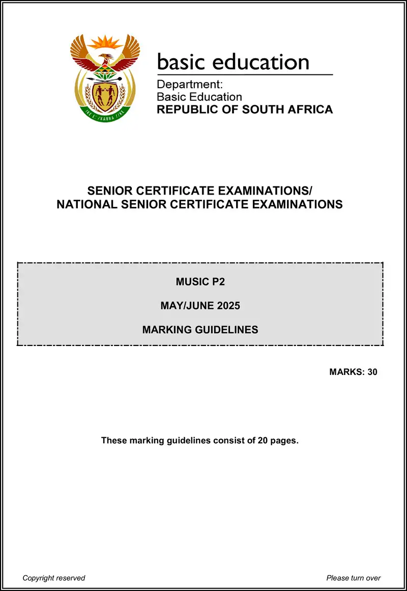 Music P2 May June 2025 Mg Eng Gr12