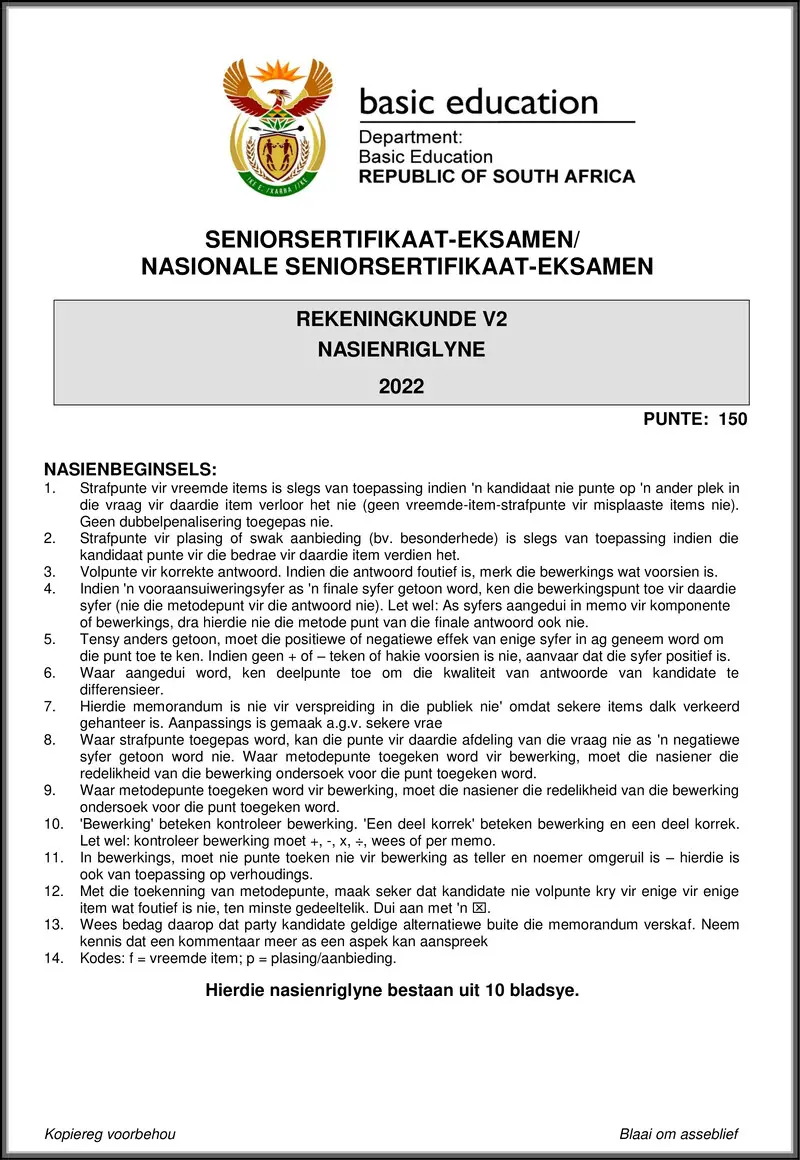 Accounting P2 May June 2022 Mg Afr Gr12