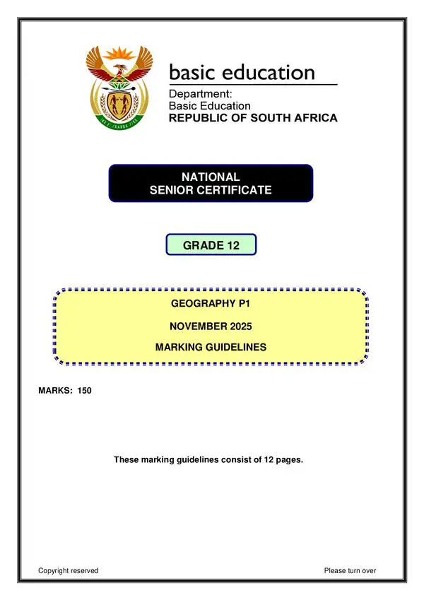 Geography Memo 1 (English)