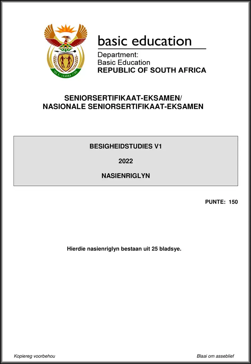 Grade 12 Business Studies past paper 2022 – business studies p1 may june 2022 mg afr gr12