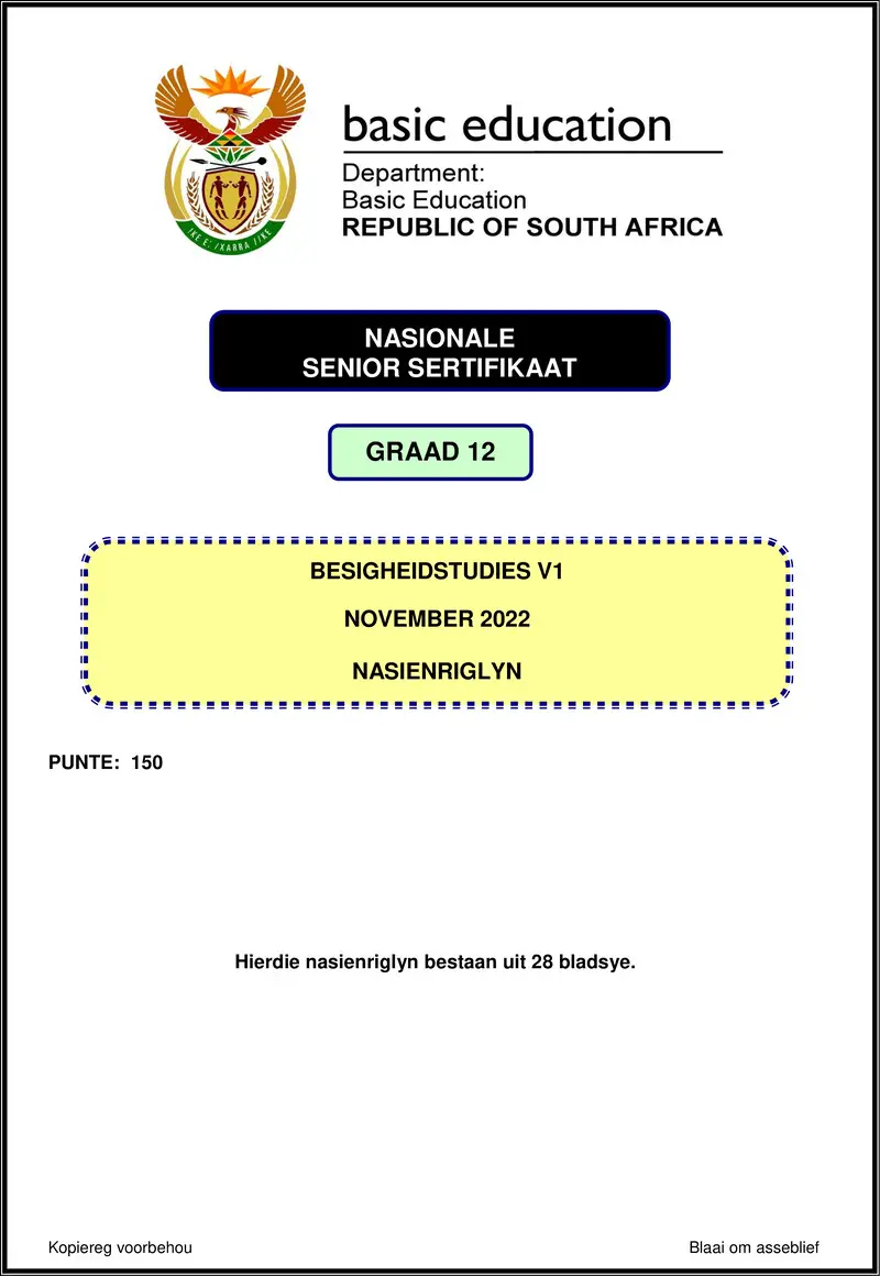 Business Studies P1 Nov 2022 Mg Afr Gr12