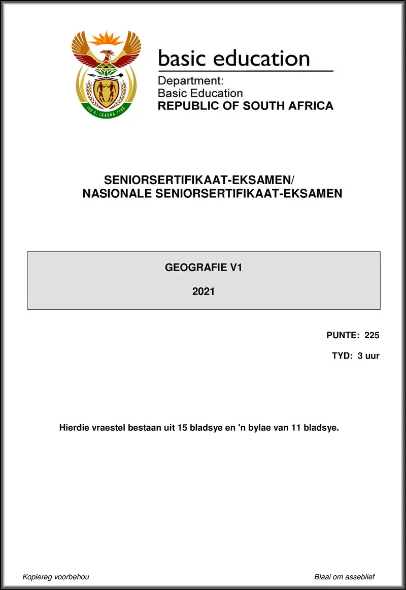 Geography P1 May June 2021 Afr Gr12