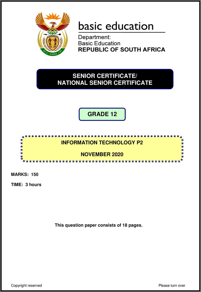 Information Technology P2 Nov 2020 Eng Gr12