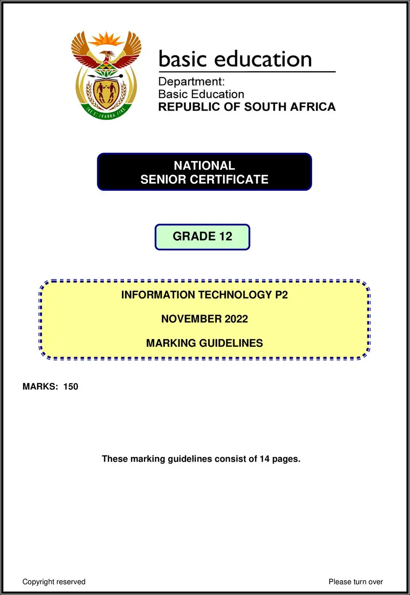 Information Technology P2 Nov 2022 Mg Eng Gr12