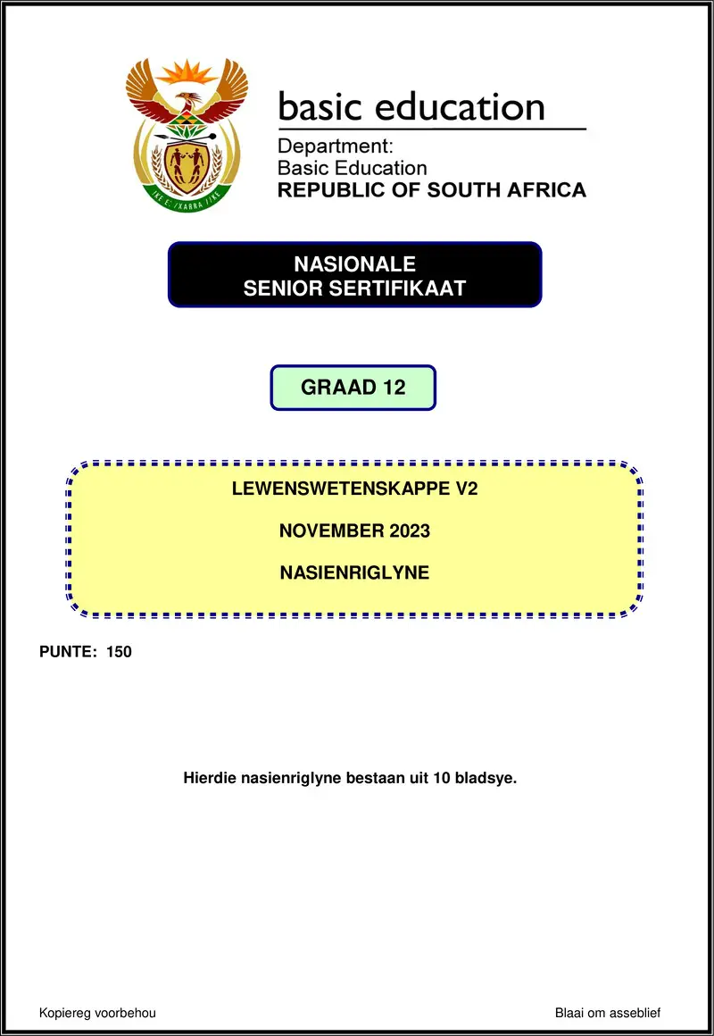Life Sciences P2 Nov 2023 Mg Afr Gr12