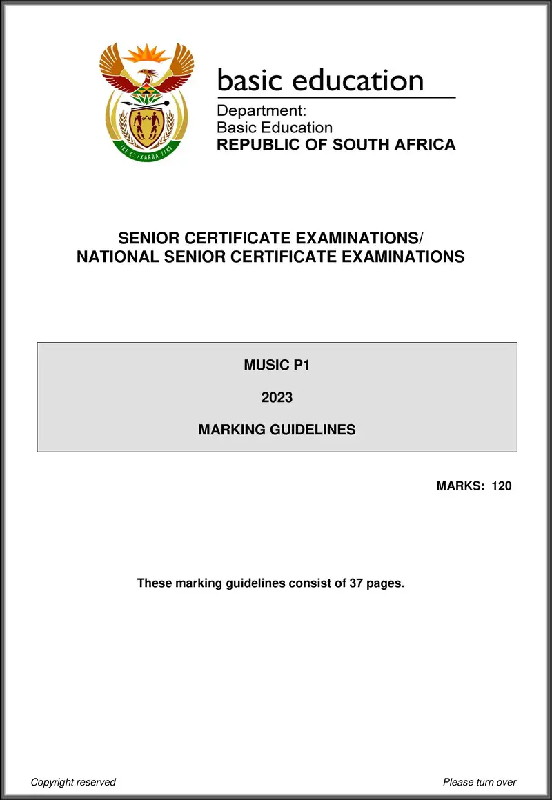 Music P1 May June 2023 Mg Eng Gr12