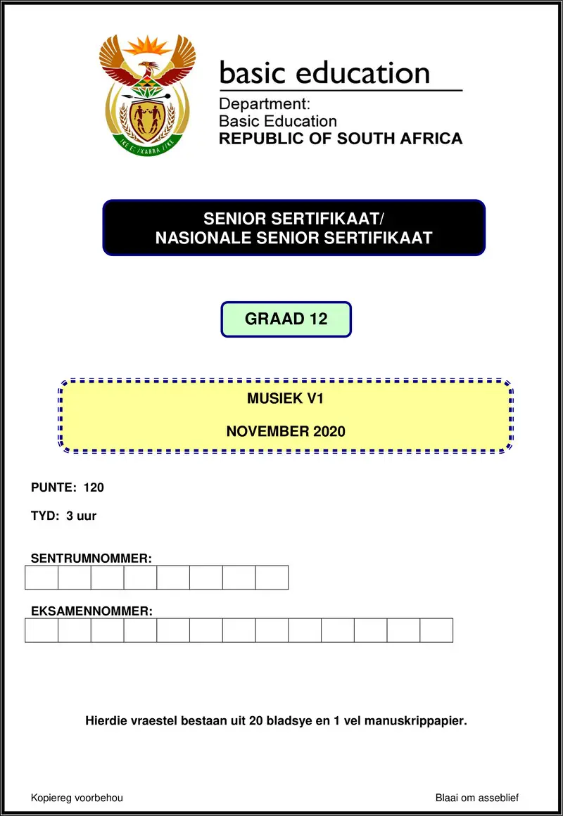 Music P1 Nov 2020 Afr Gr12