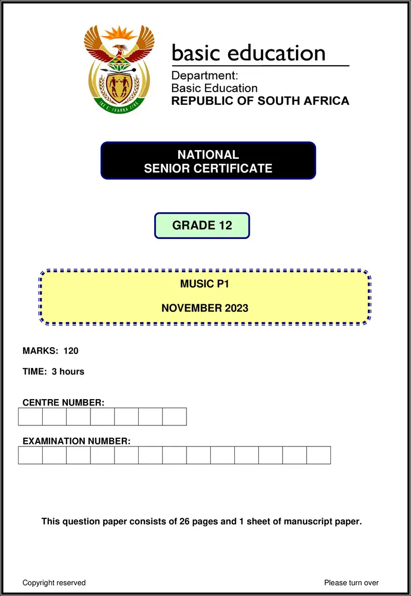 Music P1 Nov 2023 Eng Gr12