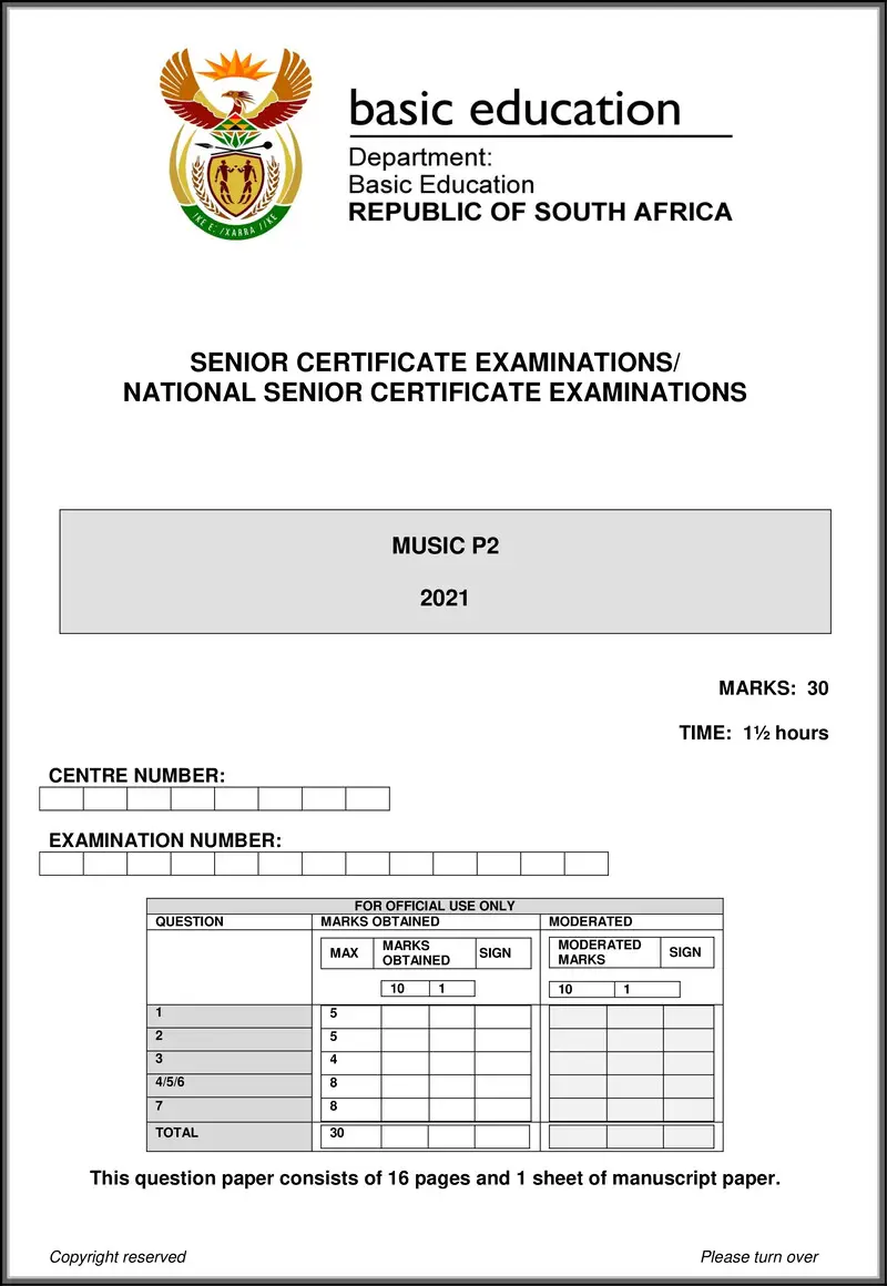 Music P2 May June 2021 Eng Gr12