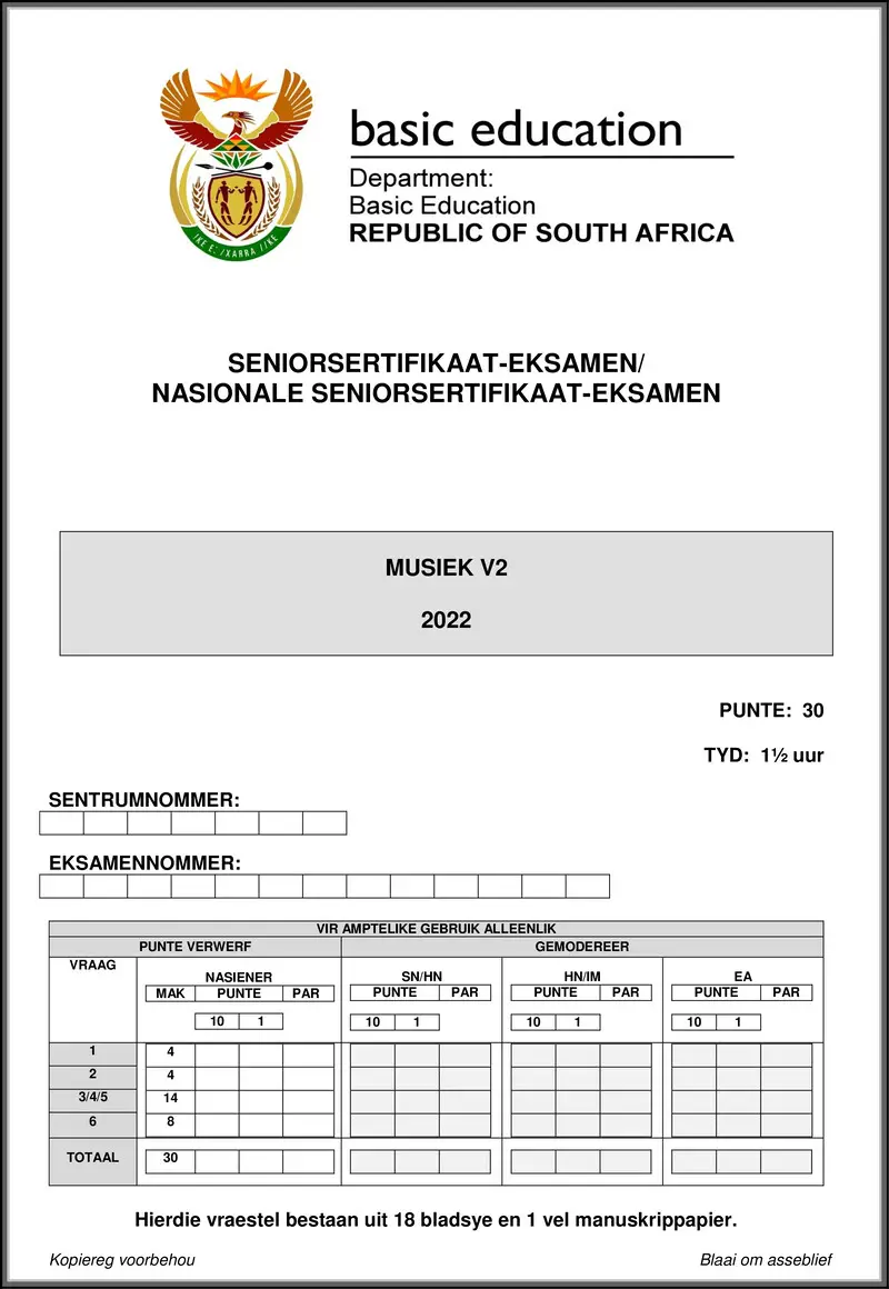 Music P2 May June 2022 Afr Gr12