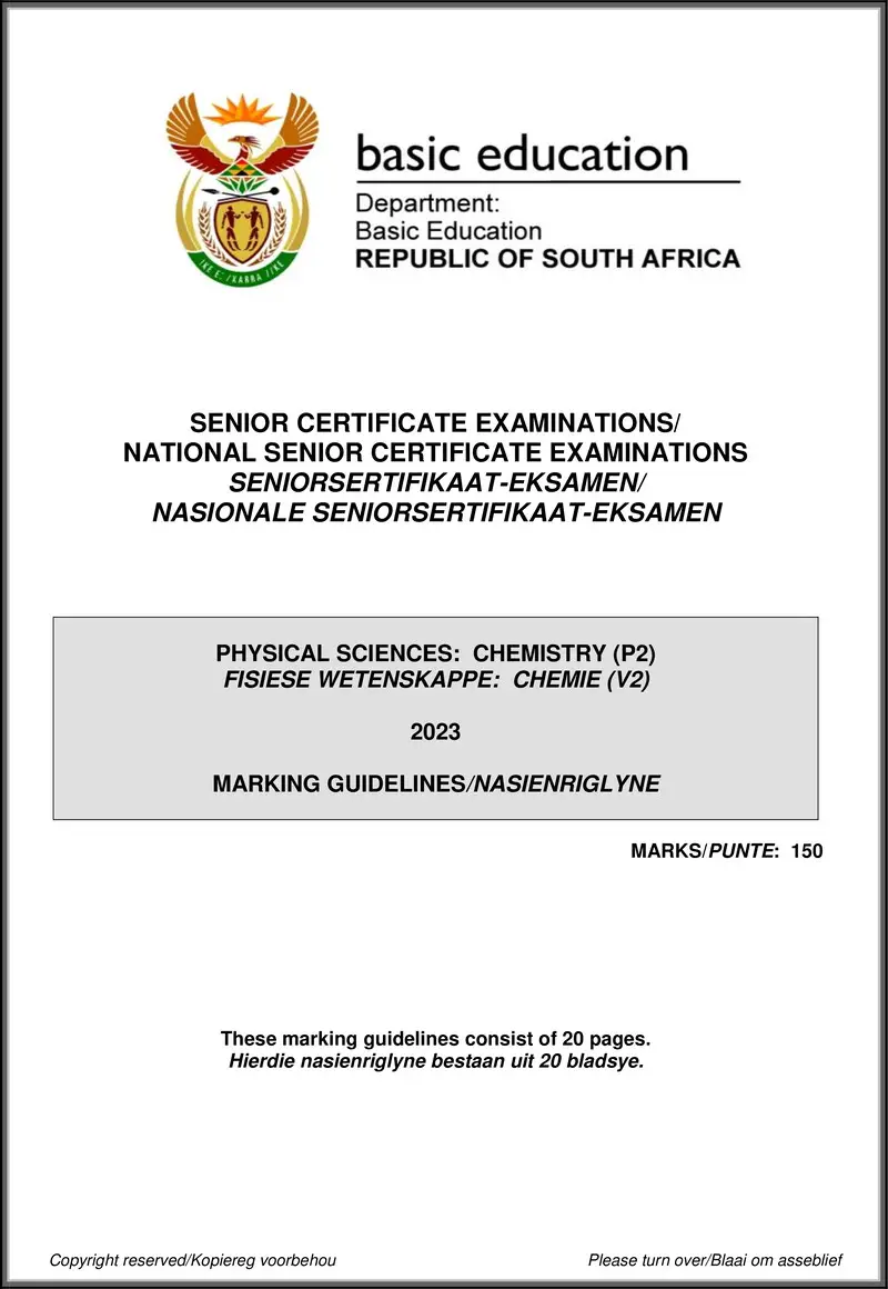 Physical Sciences P2 May June 2023 Mg Eng Afr Gr12