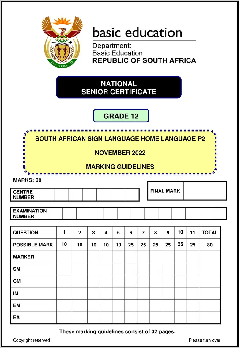Sasl Hl P2 Nov 2022 Mg Gr12