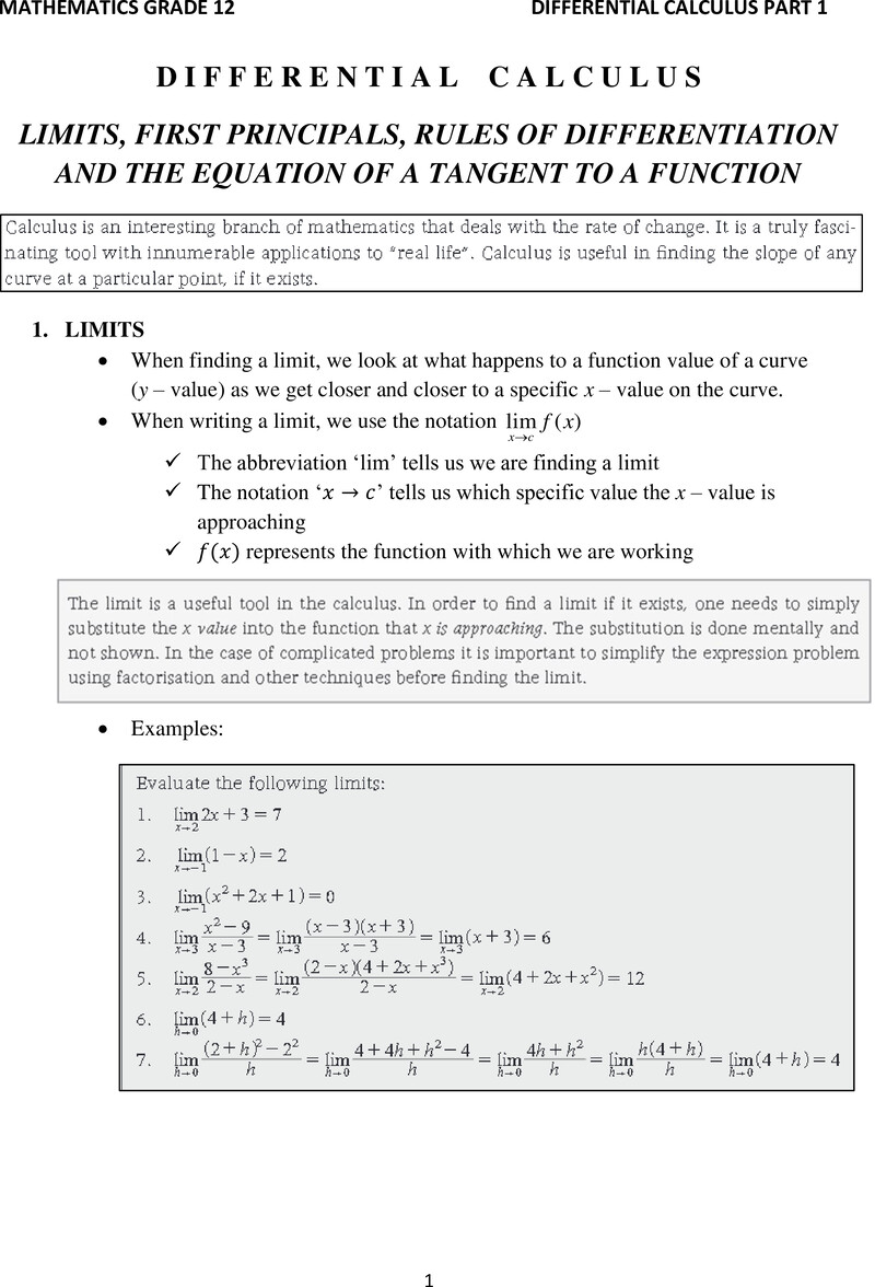 Mathematics Grade 12 NSC 2023 - Textbook