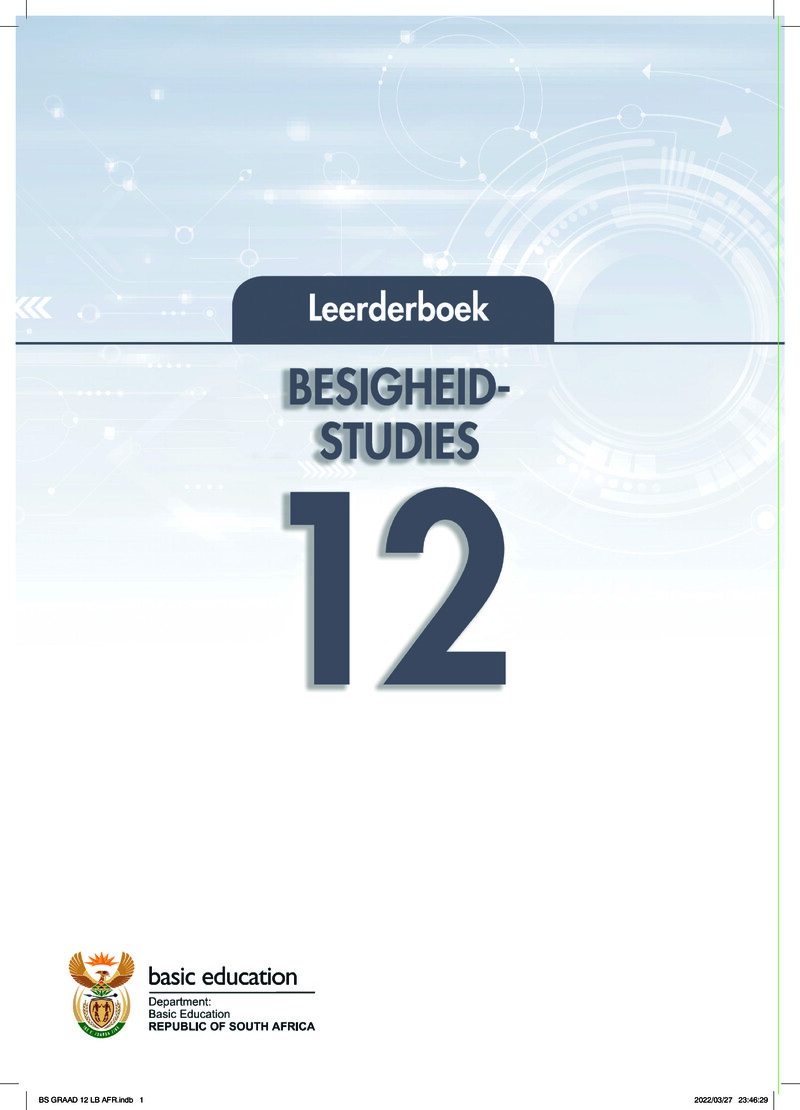 Besigheidstudies Grade 12 CAPS 2022 - Textbook