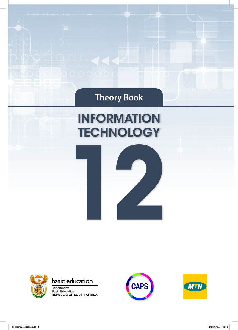 Information Technology Grade 12 CAPS 2020 - Textbook