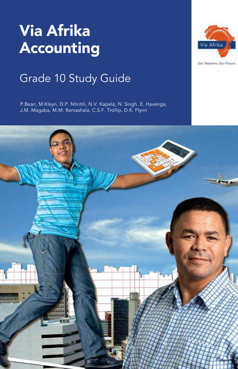 Accounting Grade 10 DBE CAPS 2023 - Teacher Guide