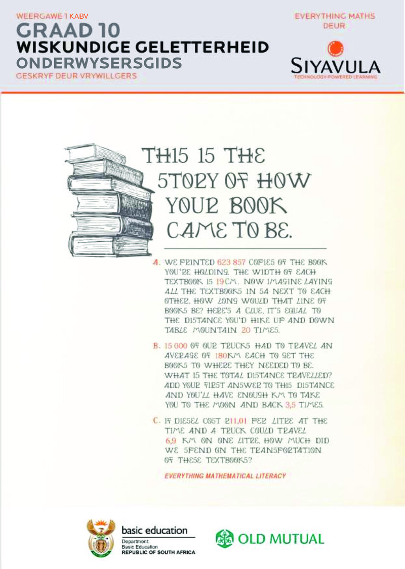 Mathematics Grade 12 CAPS 2023 - Textbook