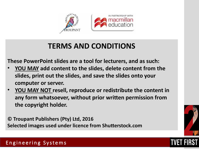 Engineering Systems Level 2 Dhet NCV 2016 - Lecturer Guide