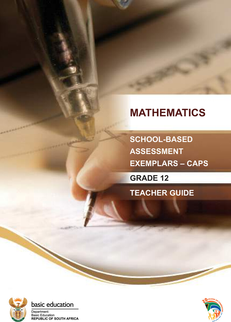 Mathematics Grade 12 DBE CAPS 2023 - Teacher Guide