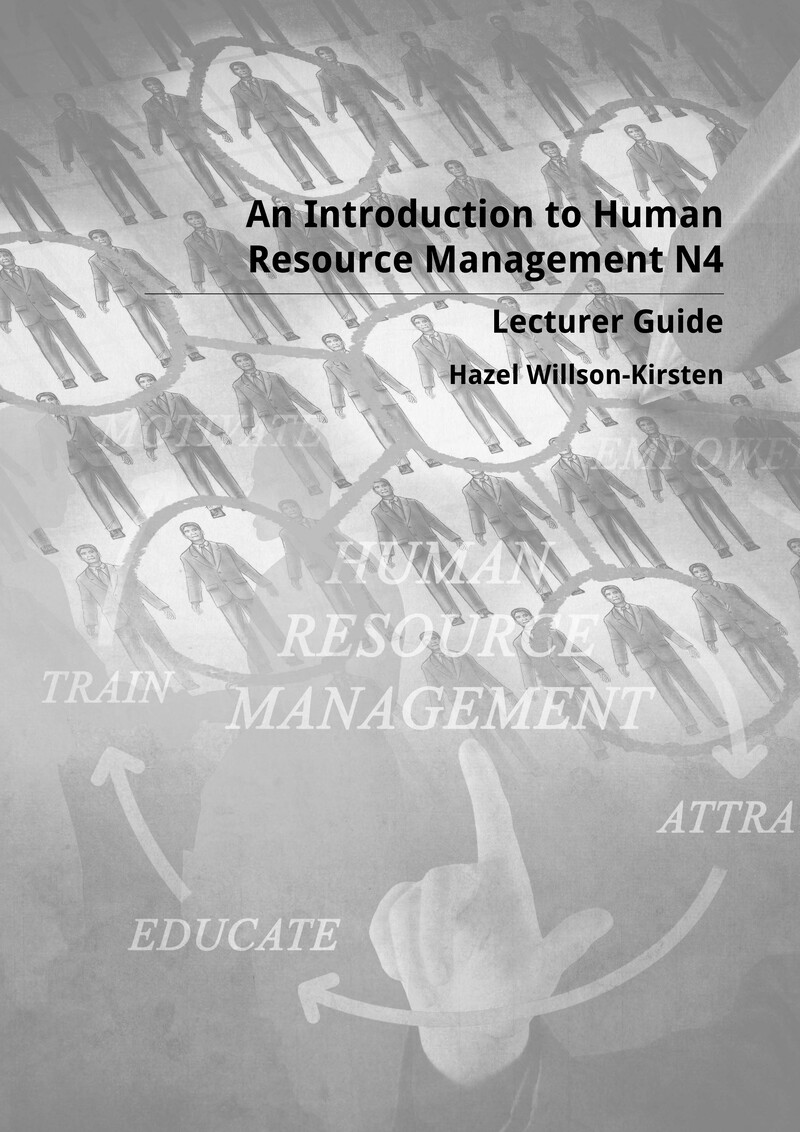 Human Resource Management N4 Dhet Nated 2016 - Lecturer Guide