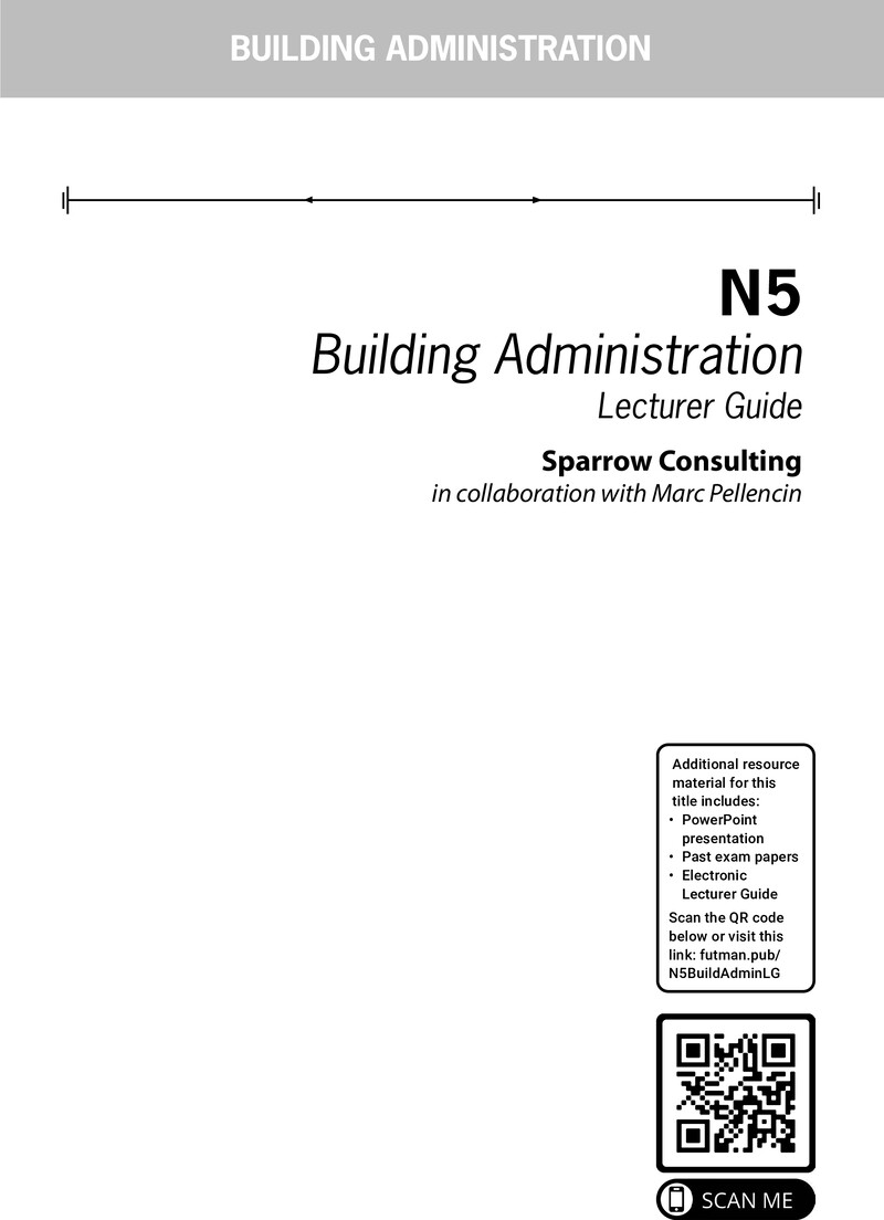 Building Administration N5 NATED 2022 - Lecturer Guide