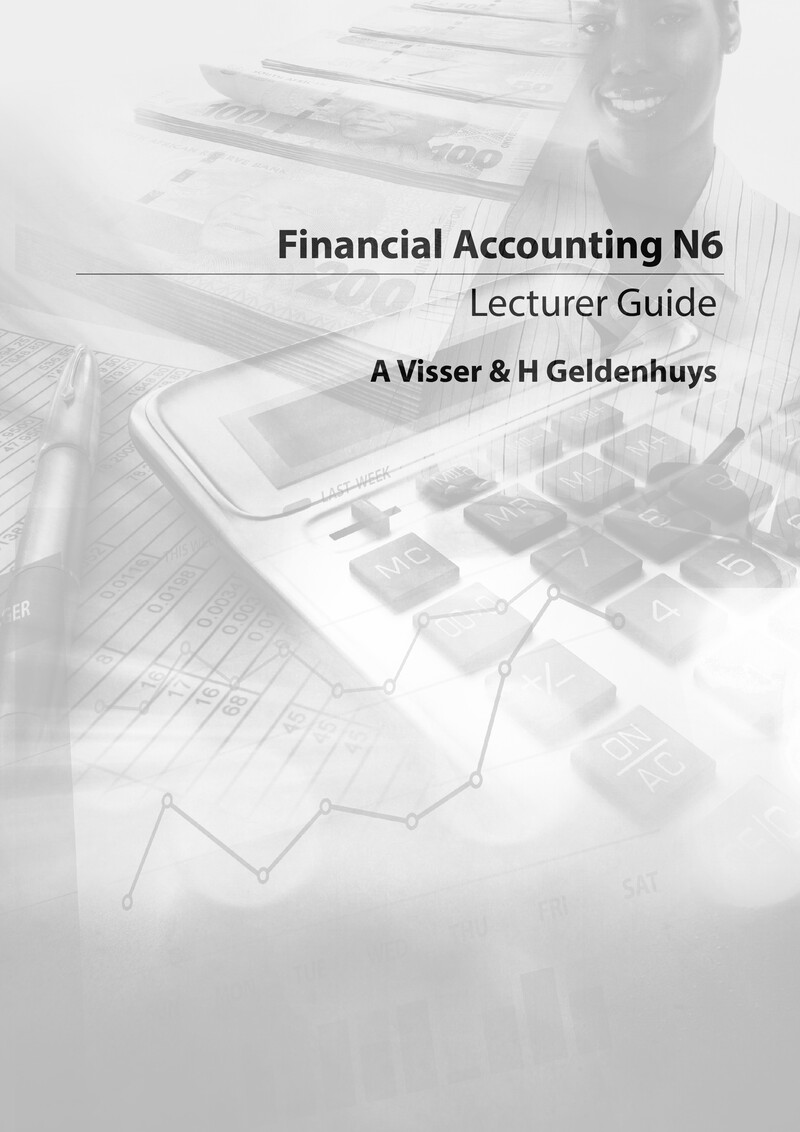 Financial Accounting N6 NATED 2015 - Lecturer Guide