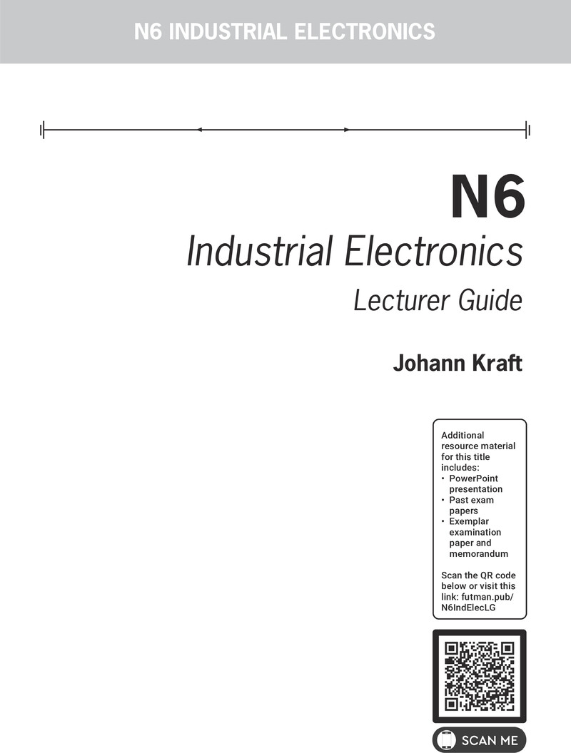 Industrial Electronics N6 DHET NATED 2025 - Lecturer Guide