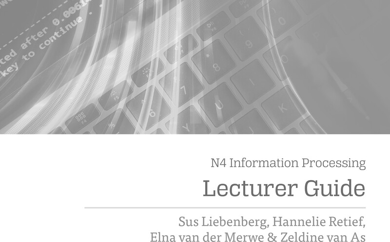 Information Processing N4 DHET NATED 2020 - Lecturer Guide