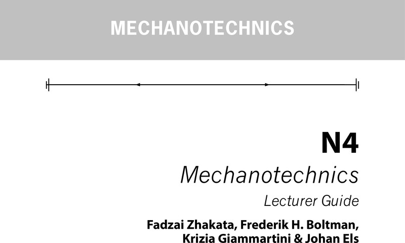Mechanotechnics N4 DHET NATED 2020 - Lecturer Guide