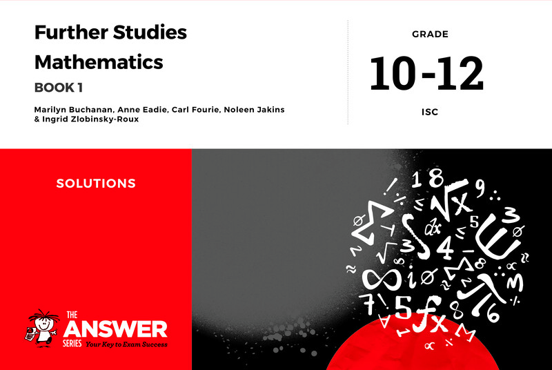Further Studies Mathematics Grade 10-12 ISC ISC 2019 - Textbook