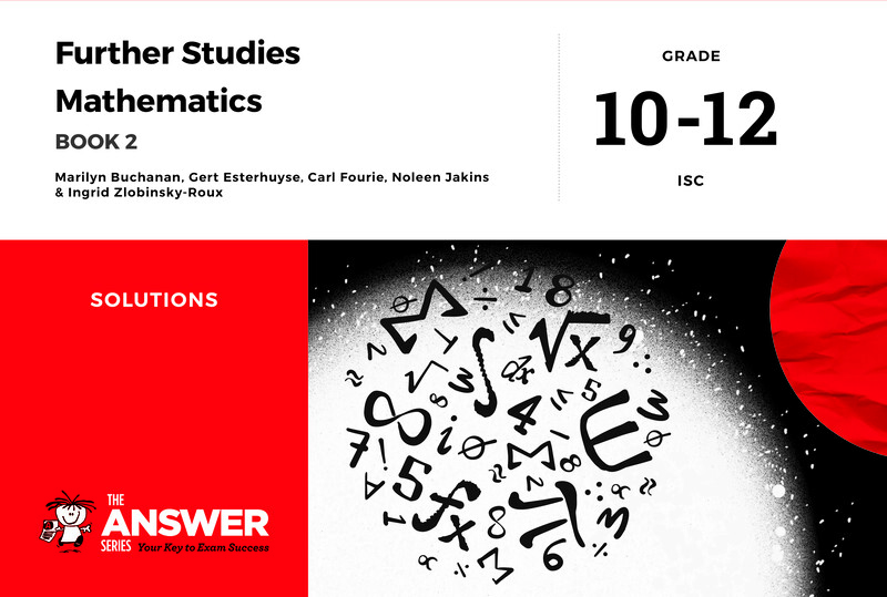 Further Studies Mathematics Grade 10-12 ISC ISC 2019 - Textbook
