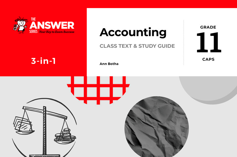 Accounting Grade 11 CAPS 2023 - Study Guide