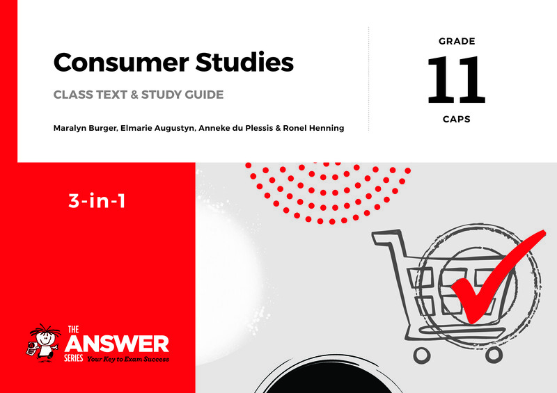 Consumer Studies Grade 11 CAPS 2022 - Textbook