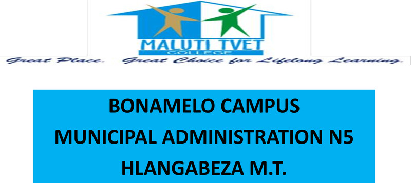 Municipal Administration N5 Dhet Nated 2023 - Lecturer Guide