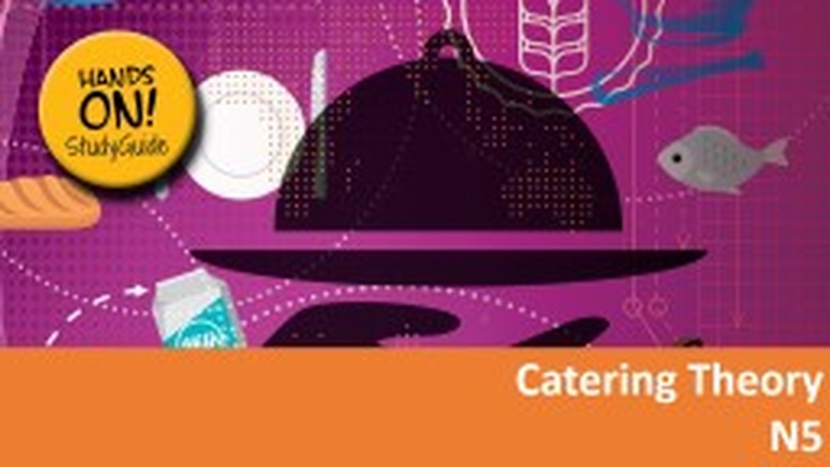 Catering Theory N5 Nated 2023 - Study Guide