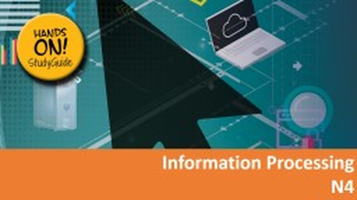Information Processing N4 Nated 2023 - Study Guide