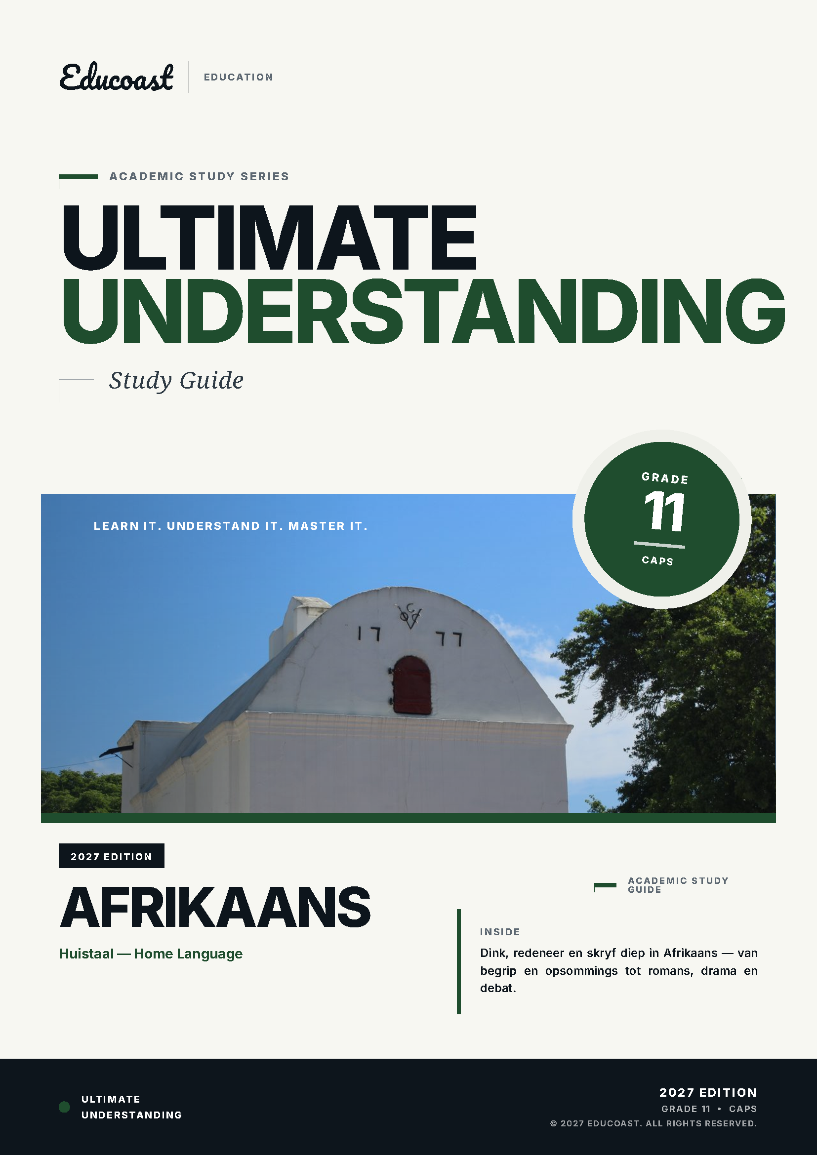 Afrikaans Home Language Grade 11 (2027)