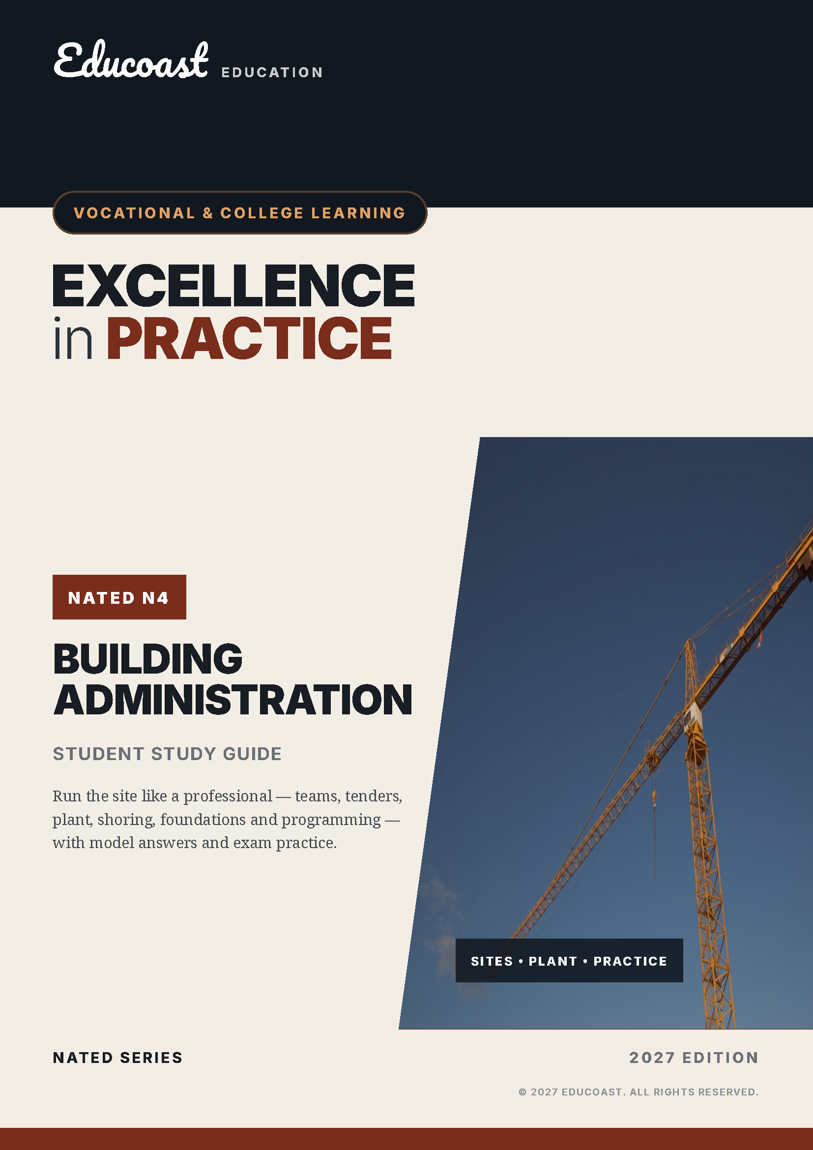 Building Administration NATED N4 (2027)