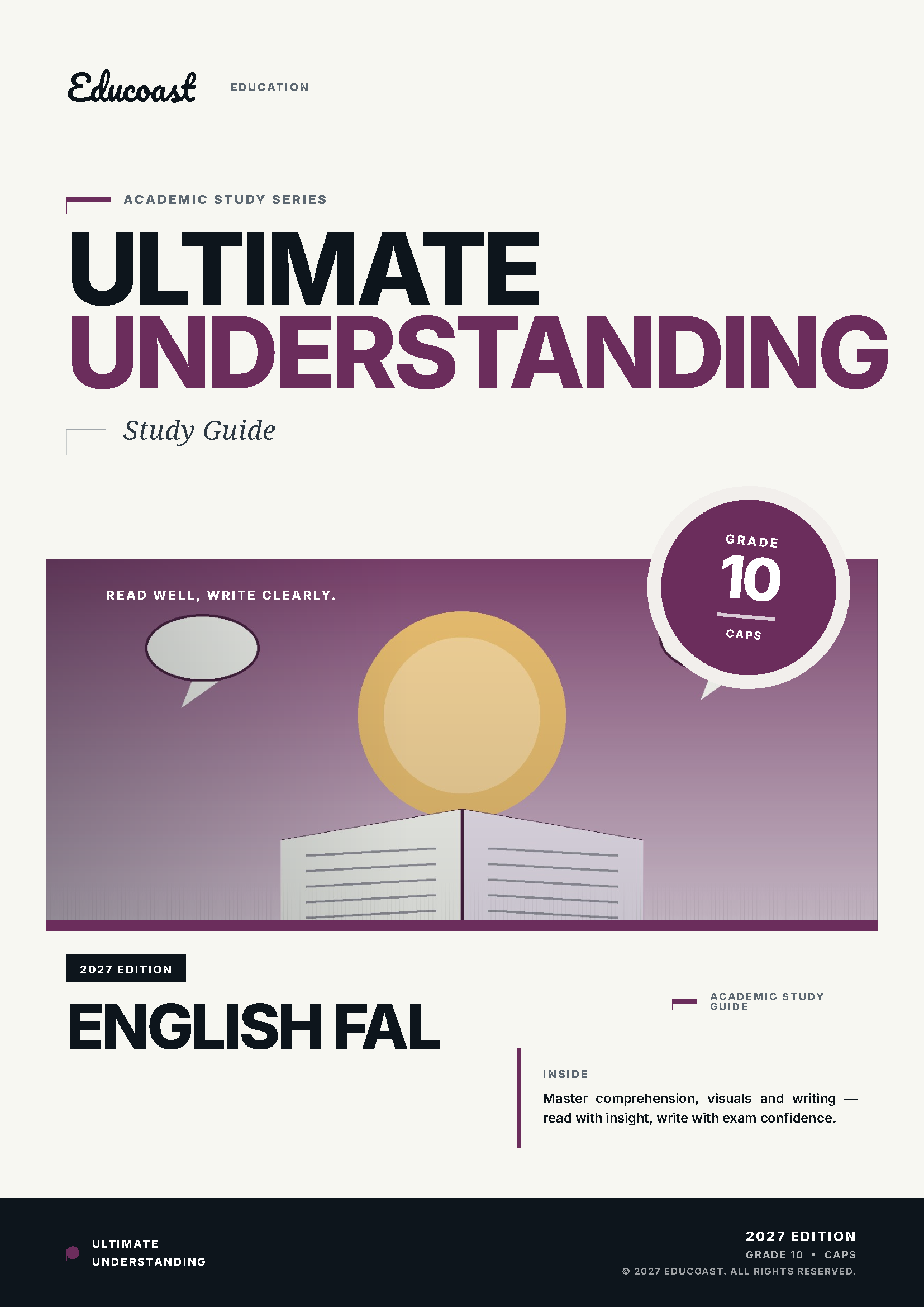 English First Additional Language DBE Grade 10 Mastery Companion (2027)