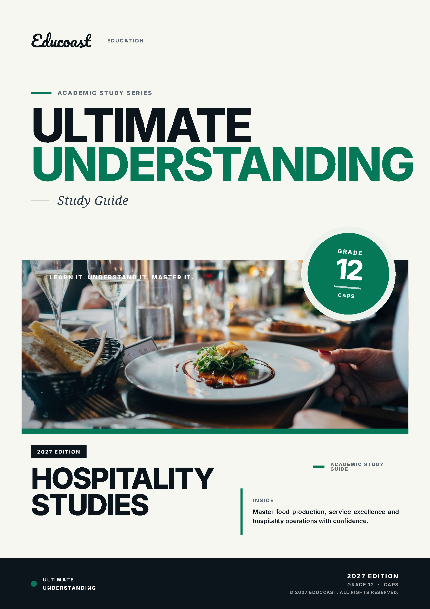 Hospitality Studies Grade 12 (2027)