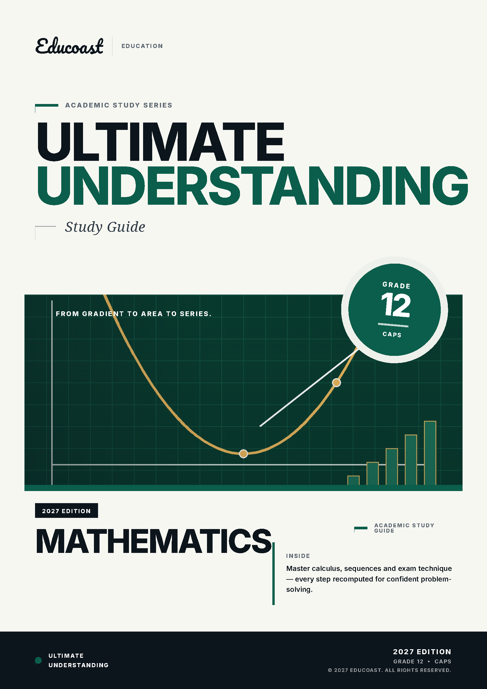 Mathematics DBE Grade 12 Mastery Companion (2027)