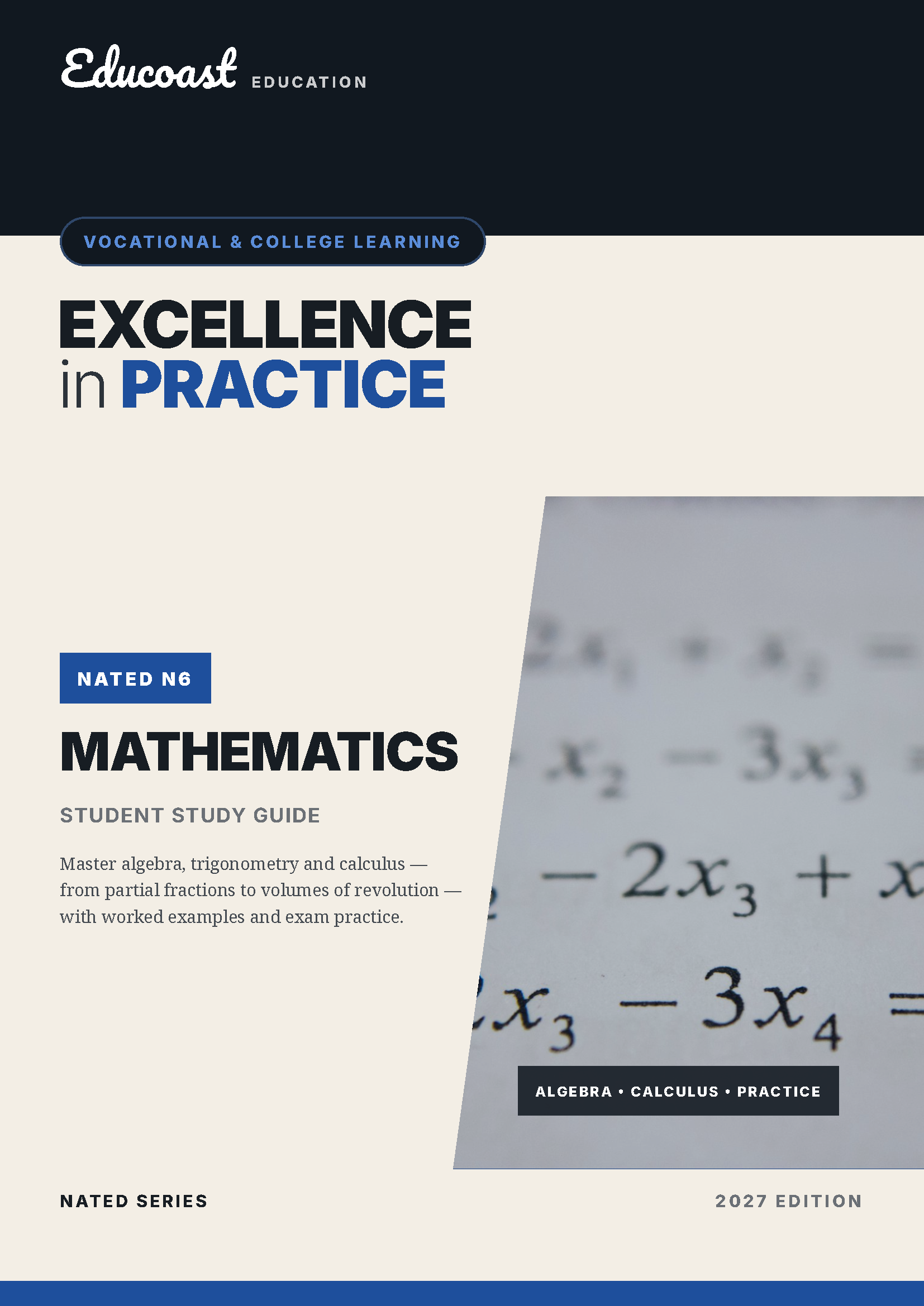 Mathematics Nated N6 (2027)