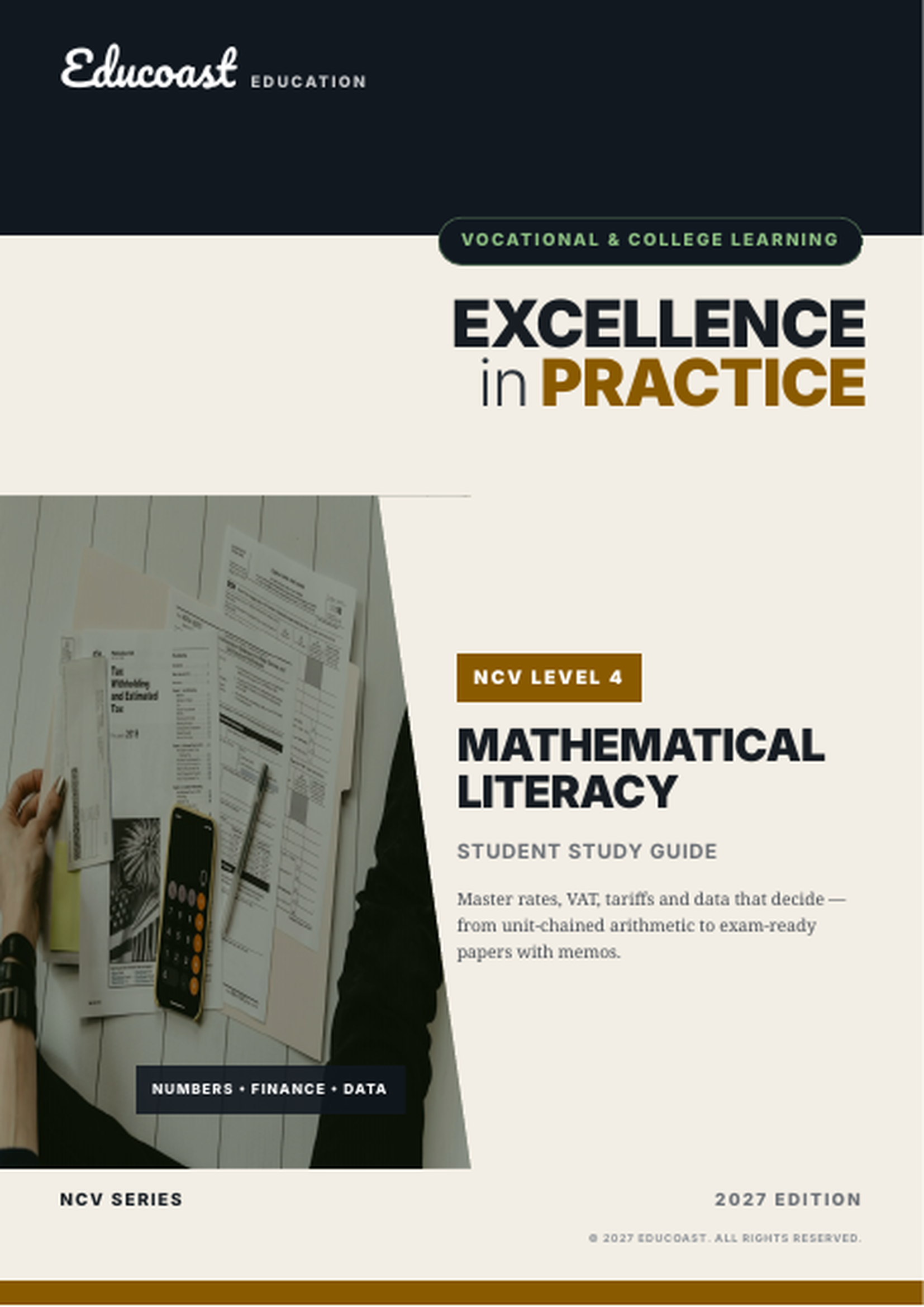 Mathematical Literacy NCV Level 4 — Excellence In Practice 2027