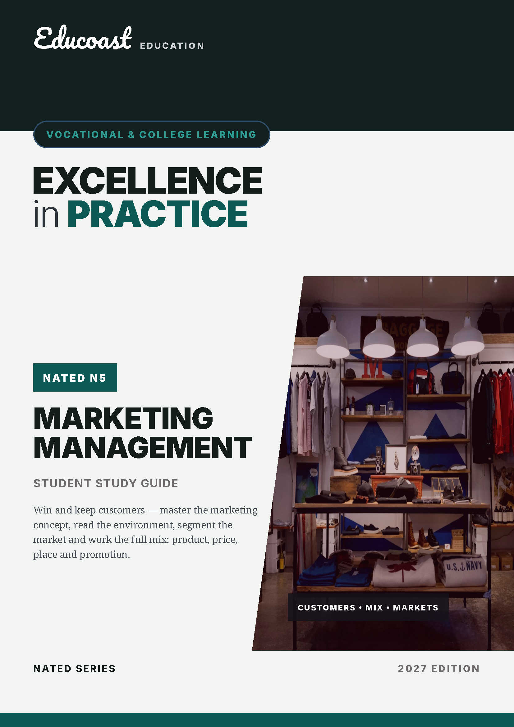 Marketing Management Nated N5 (2027)