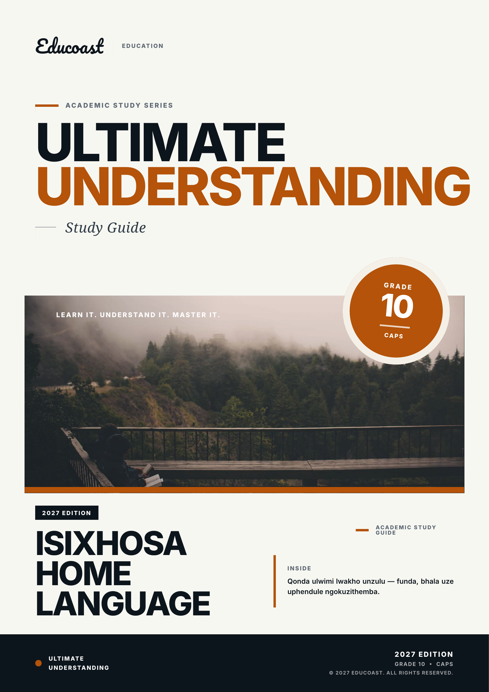 Isixhosa Home Language Grade 10 — Ultimate Understanding 2027