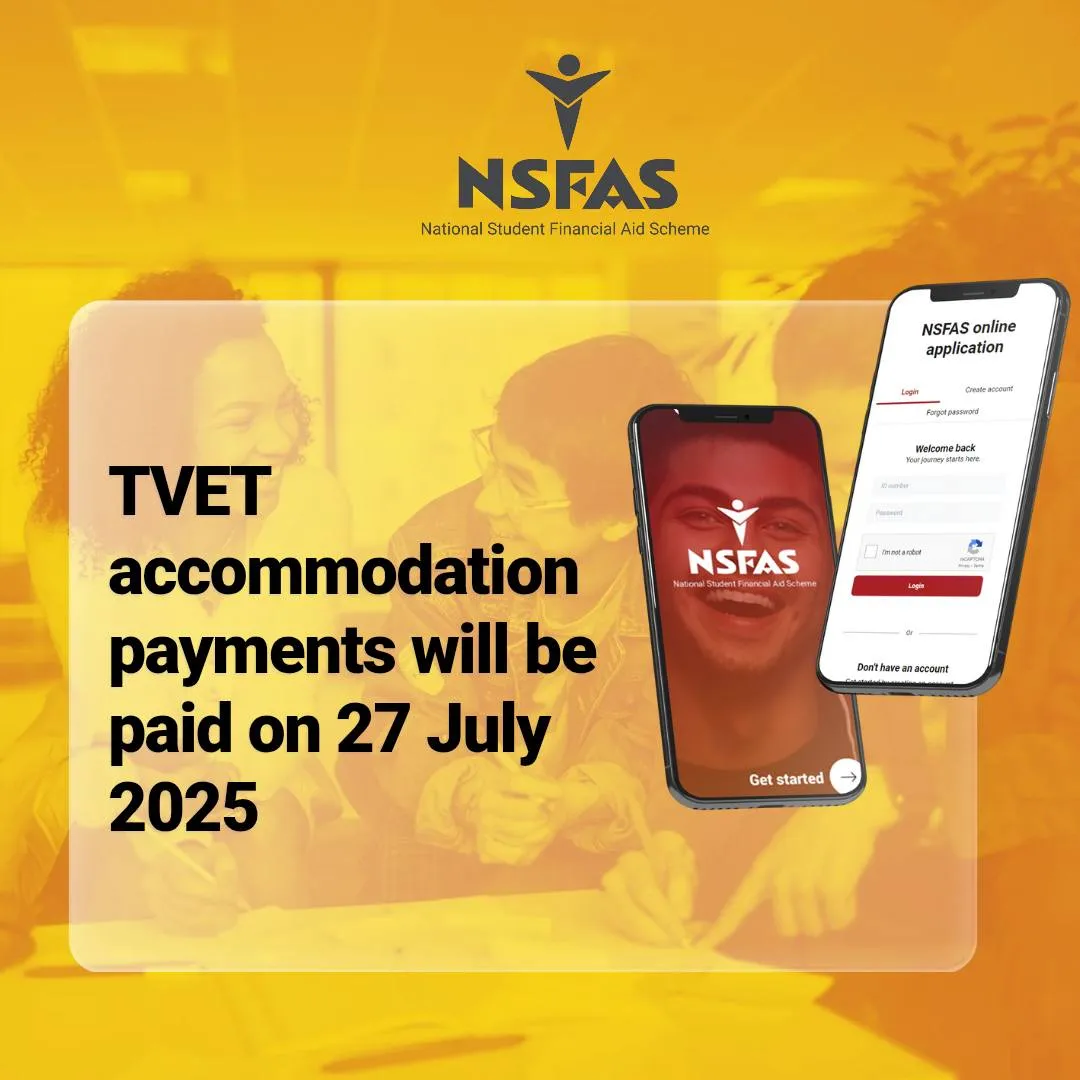 NSFAS Payment Schedule Update &ndash; July 2025