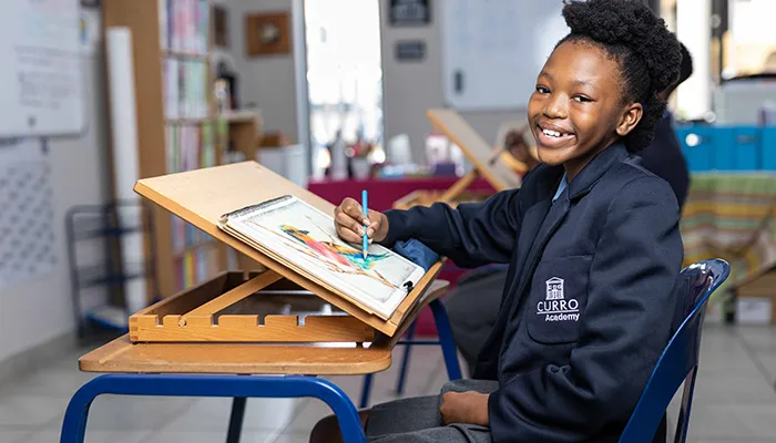 Curro Scholarships promotional image about scholarship options and learner support
