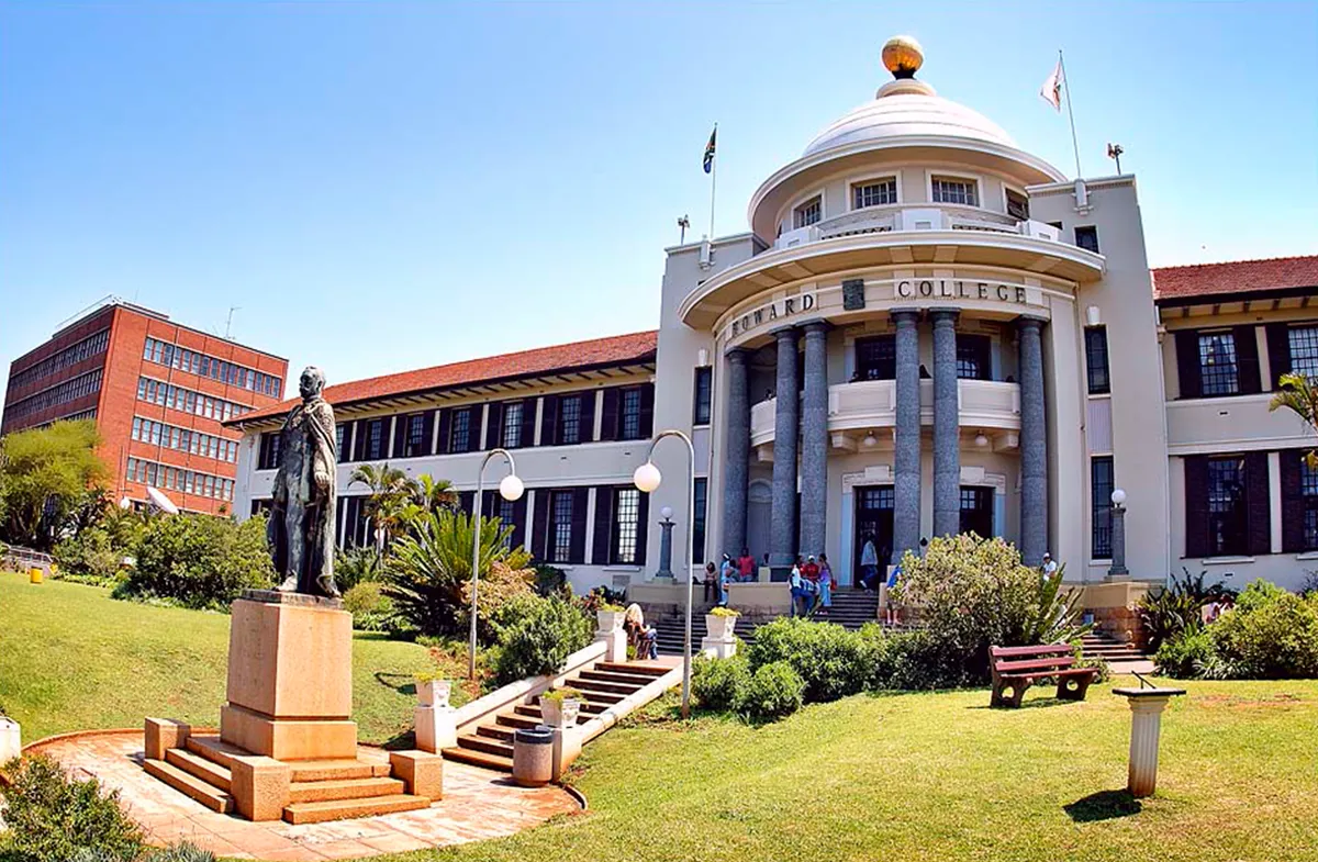 Overview graphic showing University of KwaZulu-Natal (UKZN) campuses and their locations across KwaZulu-Natal